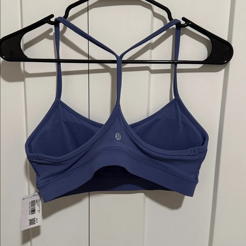 597 Lululemon Flow Y Nulu Bra size 10 in Brilliant blue B NWT - Picture 3 of 6